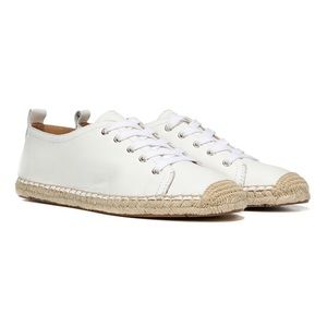 Franco Sarto Leather Espadrille Sneakers